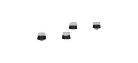 Herpa Transparent Signal Lights & Black Sockets (20) HO Gauge HA054423