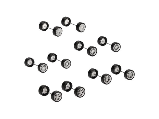 Herpa Audi Sports Wheels Set (10 Axles) HA054911 HO Gauge