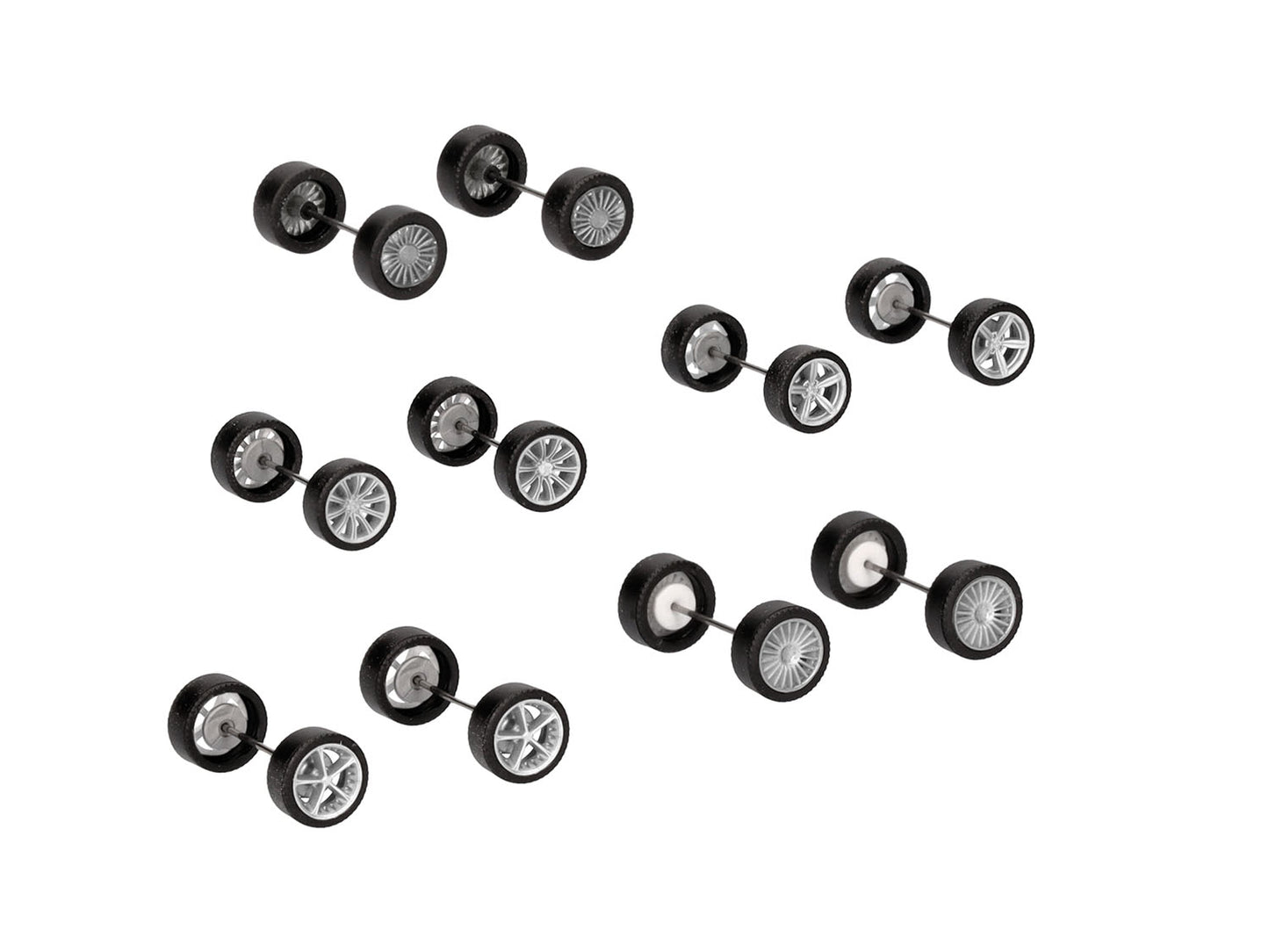 Herpa BMW Sports Wheels Set (10 Axles) HA054928 HO Gauge
