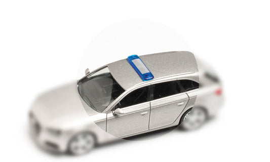 Herpa Hansch DBS 5000 PKW Warning Light Blue (12) HA055390 HO Gauge