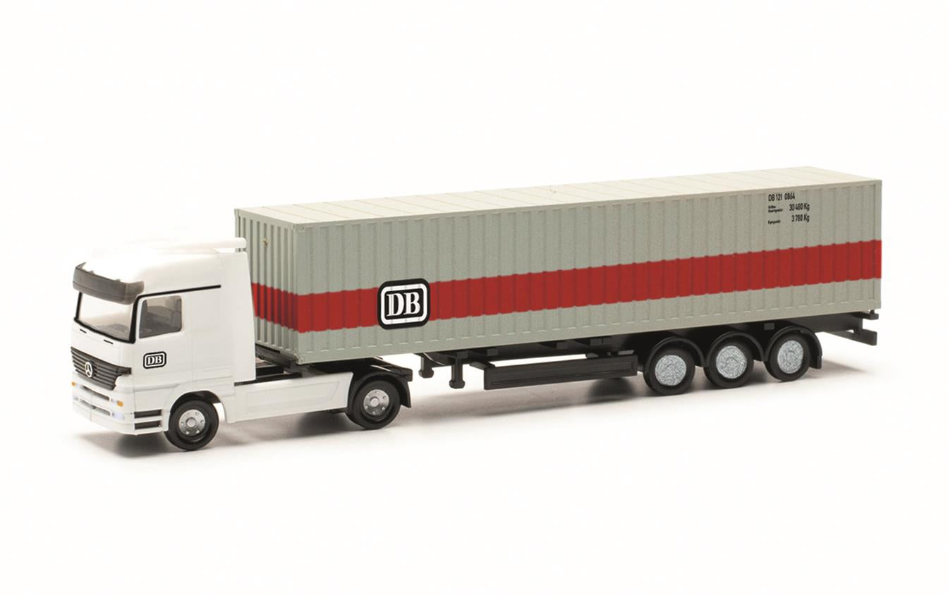 Herpa MB Actros Container Semitrailer Deutsche Bahn TT Gauge HA066853