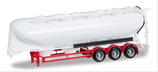 Herpa 075909-002 Udder Silo Trailer 55m3 3a Red 1:32