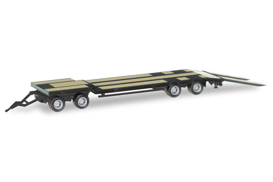 Herpa Goldhofer TU-4 Trailer Black HO Gauge 076142-009