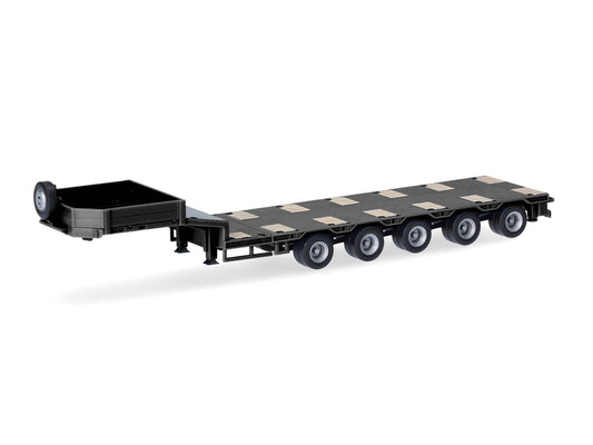 Herpa Goldhofer Semi Lowboy 5 Axle Trailer Anthracite Grey HA076388-012 HO Gauge