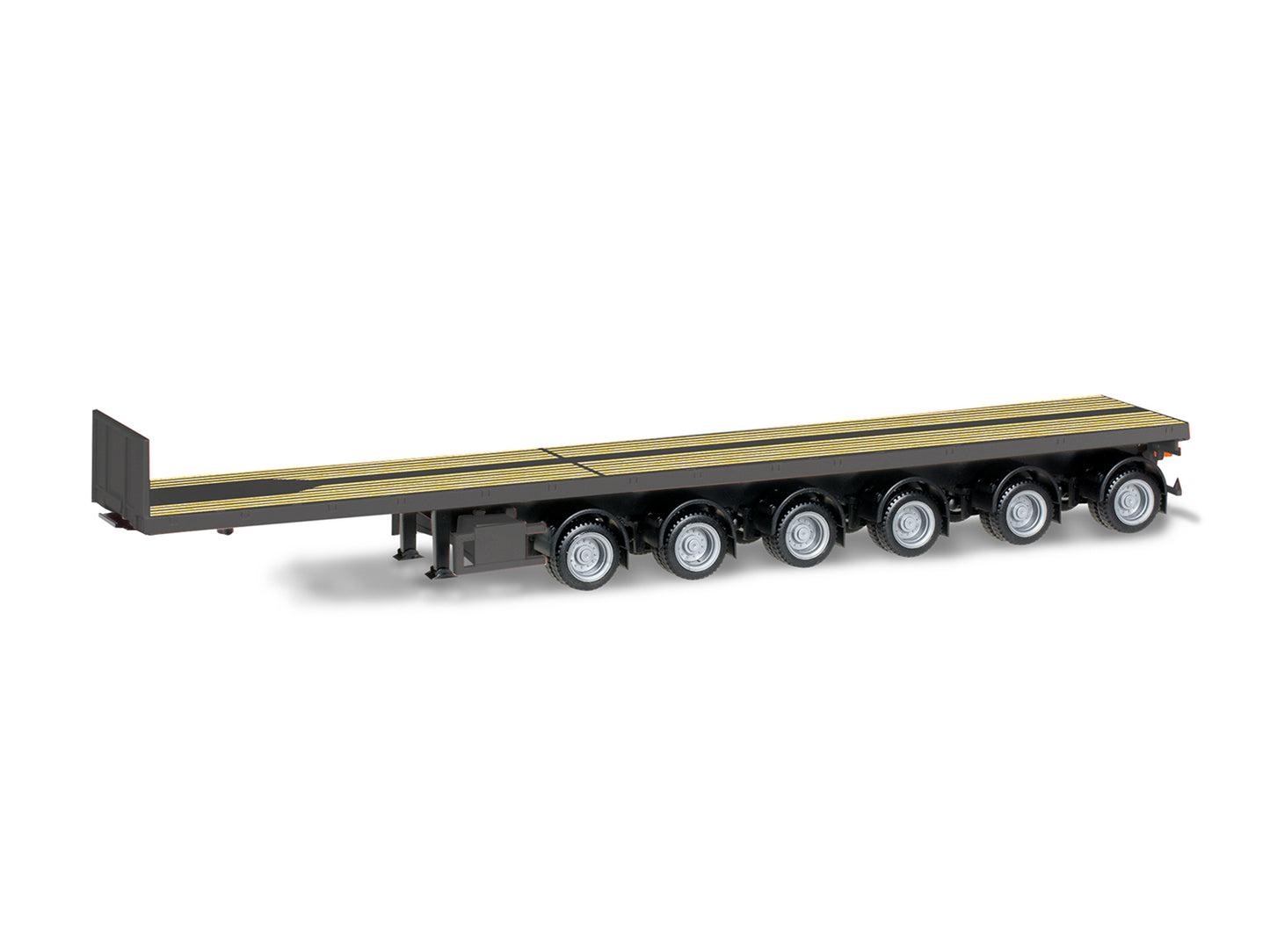 Herpa Nooteboom 6 Axle Ballast Trailer Grey HA076715-005 HO Gauge