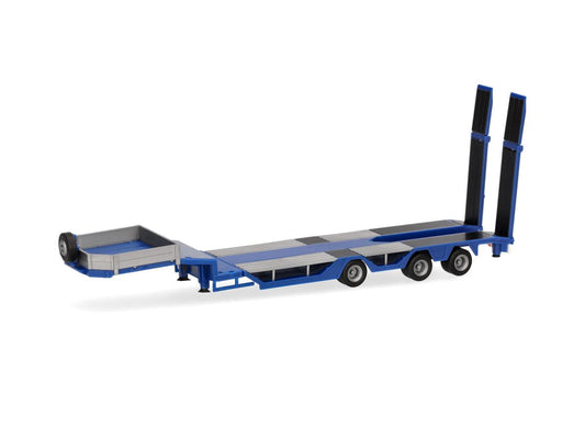 Herpa Goldhofer Allrounder 3 Axle Semitrailer Gentian Blue HA076968-003 HO Gauge