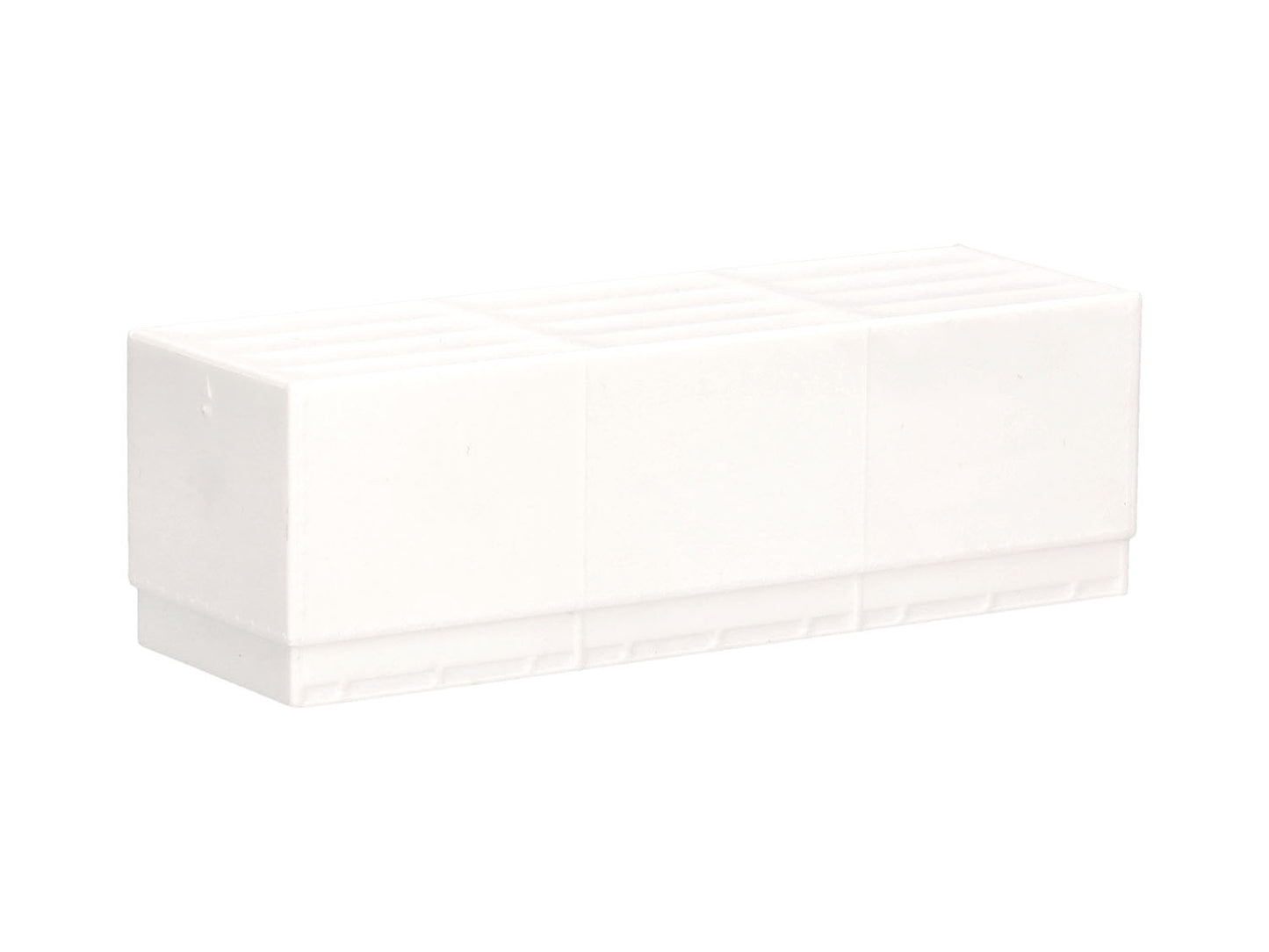 Herpa 8m Flatbed with Canvas for 3 Axle Trailers (2) HA081320-002 HO Gauge