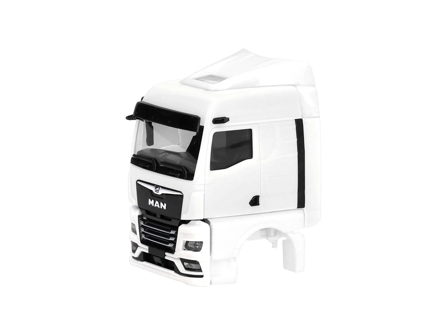 Herpa MAN TGX GM Cab Set (2) White w/Air Con & Camera HA086349 HO Gauge