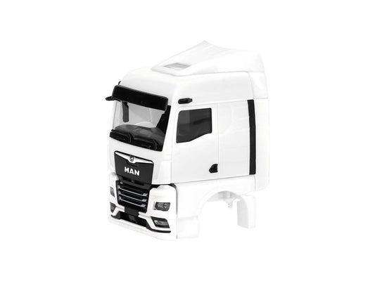 Herpa MAN TGX GM Cab Set (2) White w/Air Con & Camera HA086349 HO Gauge