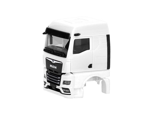 Herpa MAN TGX GM Cab Set (2) White HA086370 HO Gauge