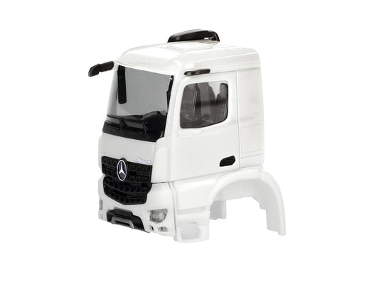 Herpa MB Arocs M Cab Set (2) White HA086400 HO Gauge