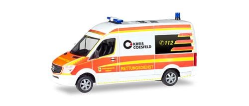 Herpa 93934 Mercdeds Benz Sprinter '13 High Roof KTW HO