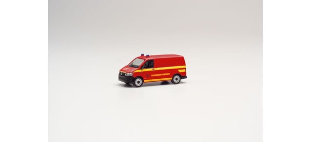 Herpa 95433 VW T6 Van Feuerwehr Dresden HO
