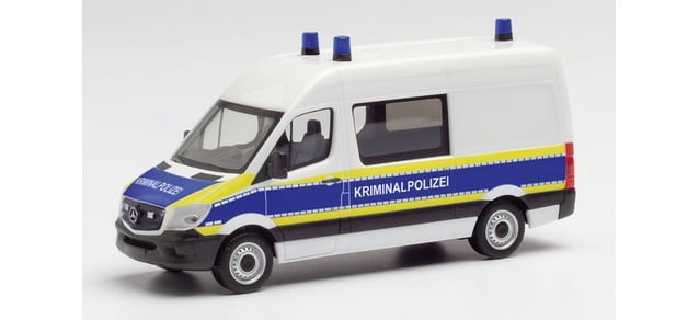 Herpa 95563 MB Sprinter '13 Kriminalpolizei Brandenburg HO