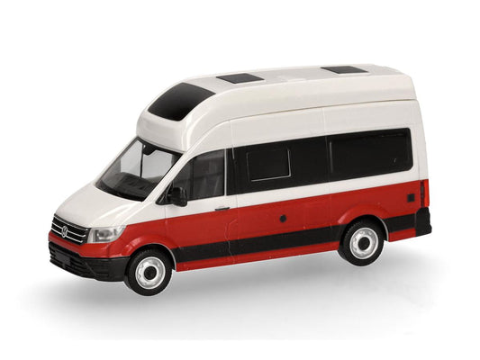 Herpa VW Crafter Grand California Candy White/Cherry Red HA096294-003 HO Gauge