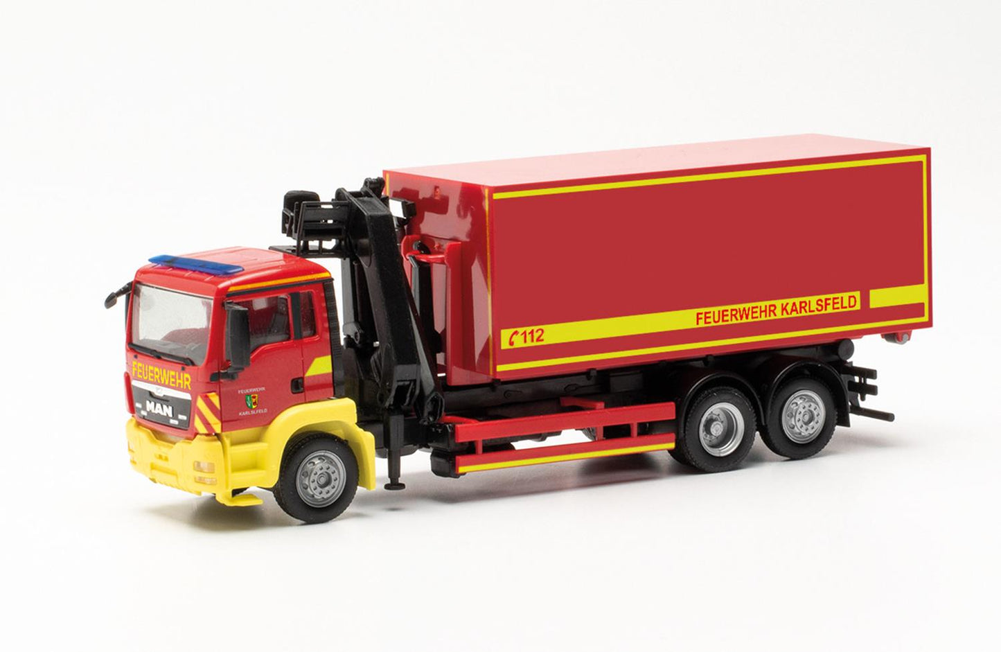 Herpa MAN TGS M Truck Feuerwehr Karlsfeld HA096775 HO Gauge