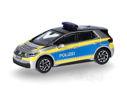 Herpa VW ID.3 Polizei Hamburg HA097352 HO Gauge