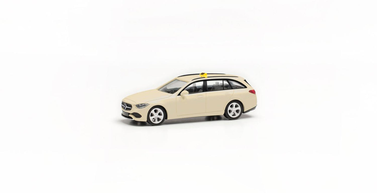 Herpa MB C Class Taxi HA097475 HO Gauge