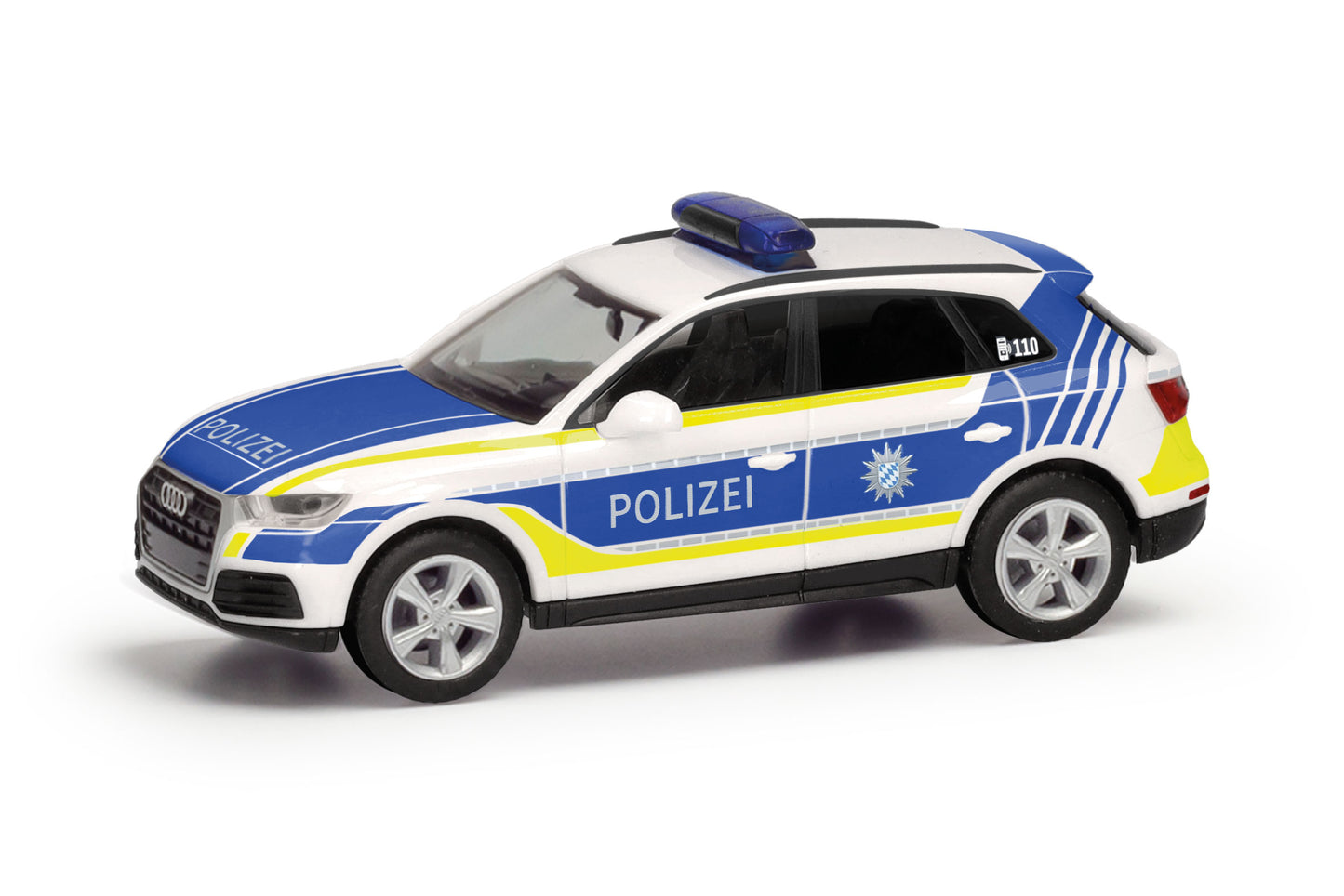 Herpa 98052 Audi Q6 Polizei Bayern HO Gauge