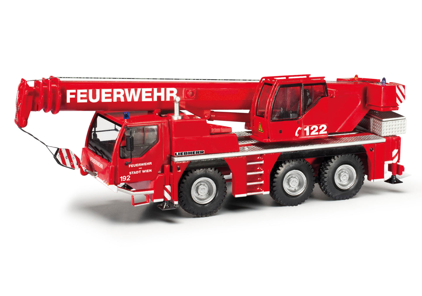 Herpa 98083 Liebherr Mobile Crane LTM 1045 Feuerwehr Wien HO Gauge