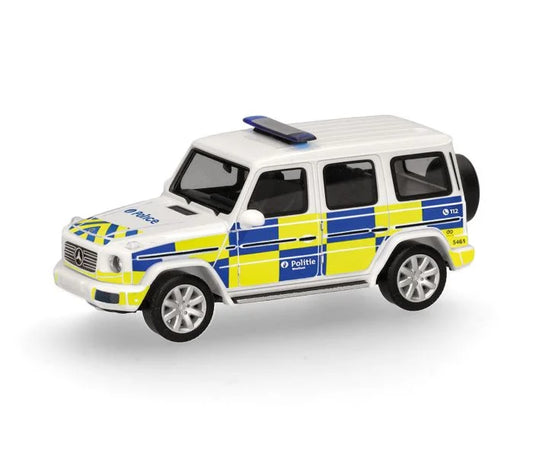 Herpa MB G Class Belgian Politie HA098410 HO Gauge
