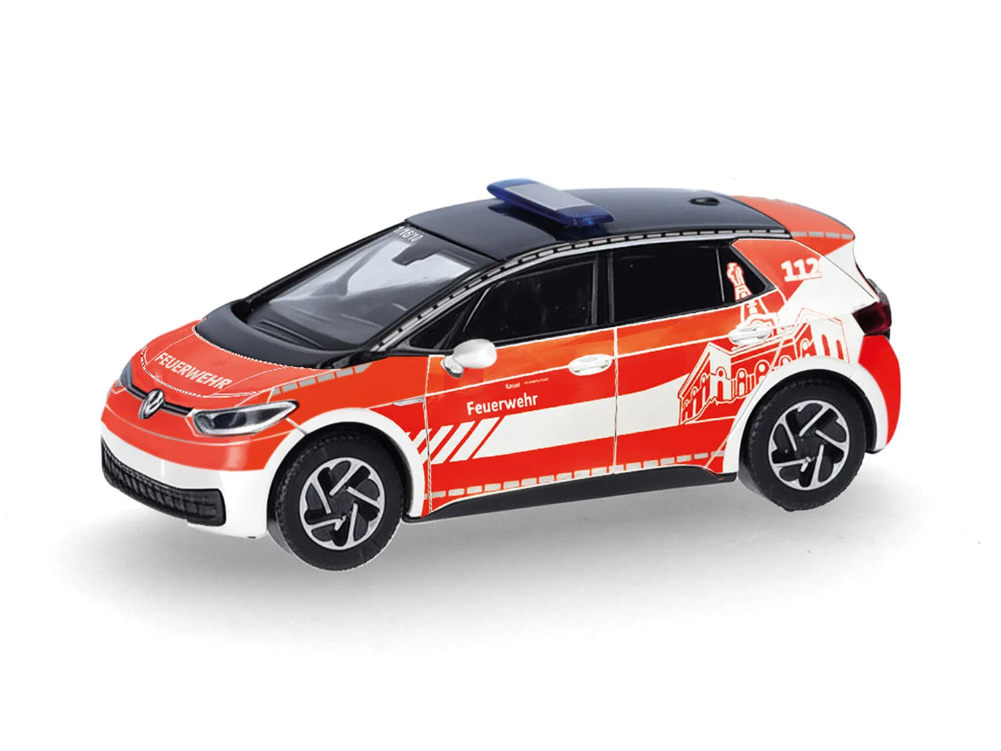 Herpa VW ID.3 Feuerwehr Kassel HA098557 HO Gauge