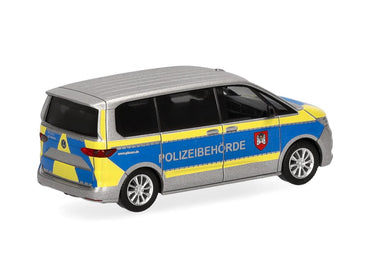 Herpa VW Multivan Polizeibehorde Plauen HA098625 HO Gauge