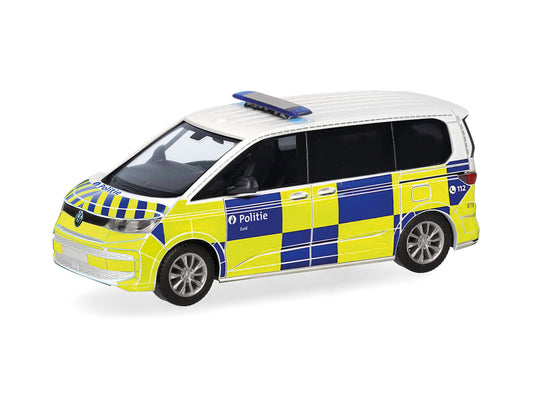 Herpa VW Multivan 2022 Politie Belgien HA098670 HO Gauge