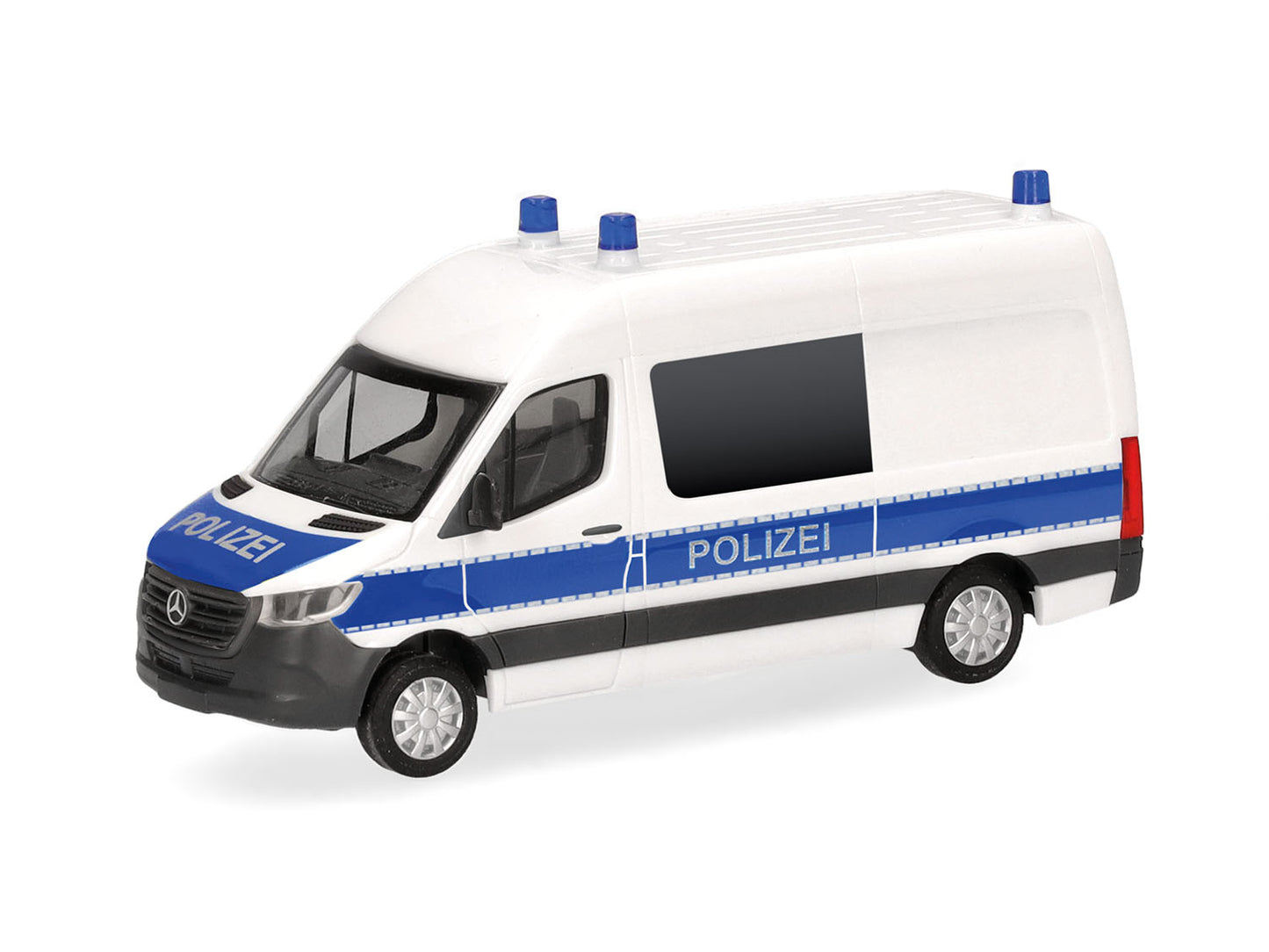 Herpa MB Sprinter 18 Half Bus High Roof Polizei Nordrhein HA098786 HO Gauge