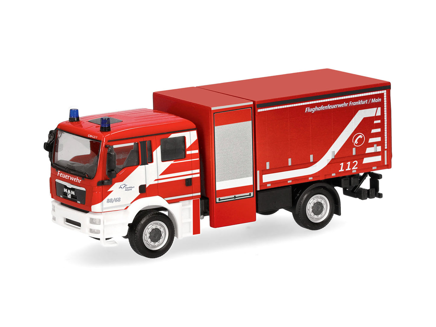 Herpa MAN TGM Multi Purpose Vehicle Fraport HA098861 HO Gauge