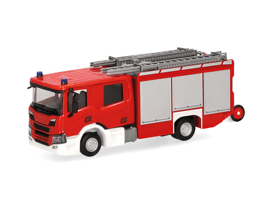 Herpa Scania CP28 Crewcab Fire Rescue Vehicle HA098892 HO Gauge