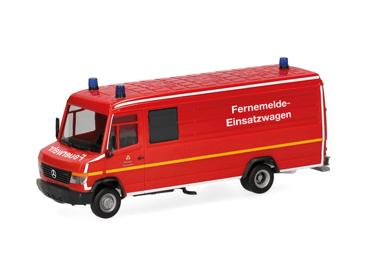 Herpa MB Vario Transporter Berliner Feuerwehr HA099073 HO Gauge