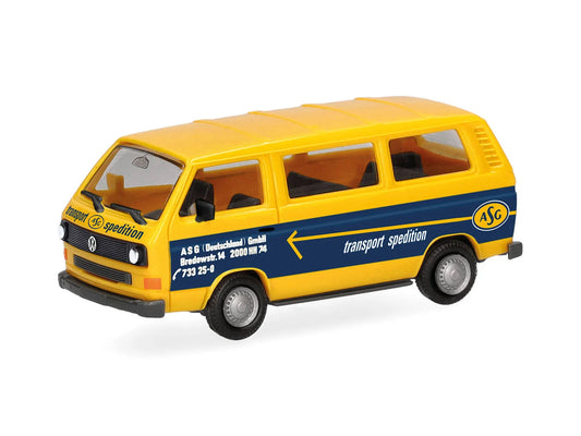 Herpa VW T3 Bus ASG Hamburg HA099219 HO Gauge
