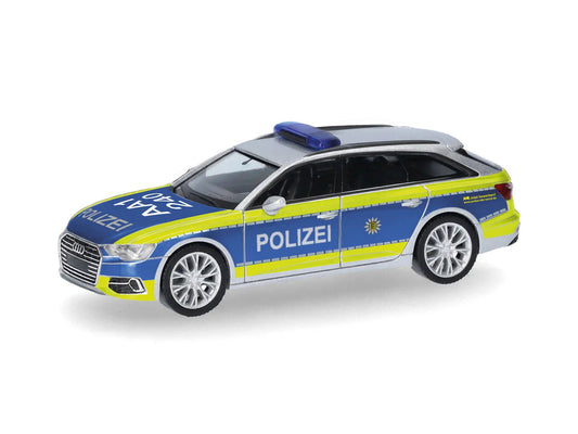 Herpa Audi A6 Avant Polizei Baden-Wurttemberg HA099271 HO Gauge