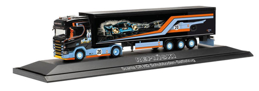 Herpa Scania CR 20 Walking Floor Semitrailer Repinski/Le Mans HA122283 HO Gauge