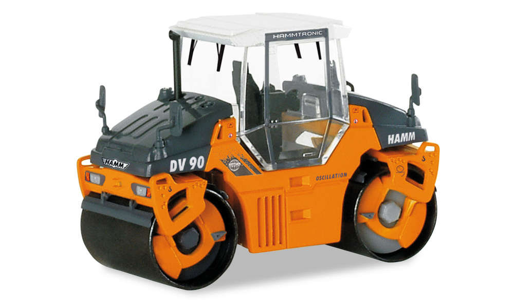 Herpa 154291 Hamm DV90 Tandem Roller HO