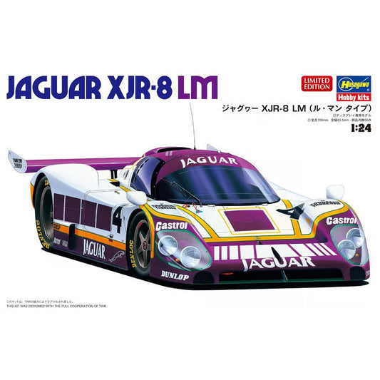 Hasegawa 20729 Jaguar XJR-8 Le Mans 1:24 Model Kit