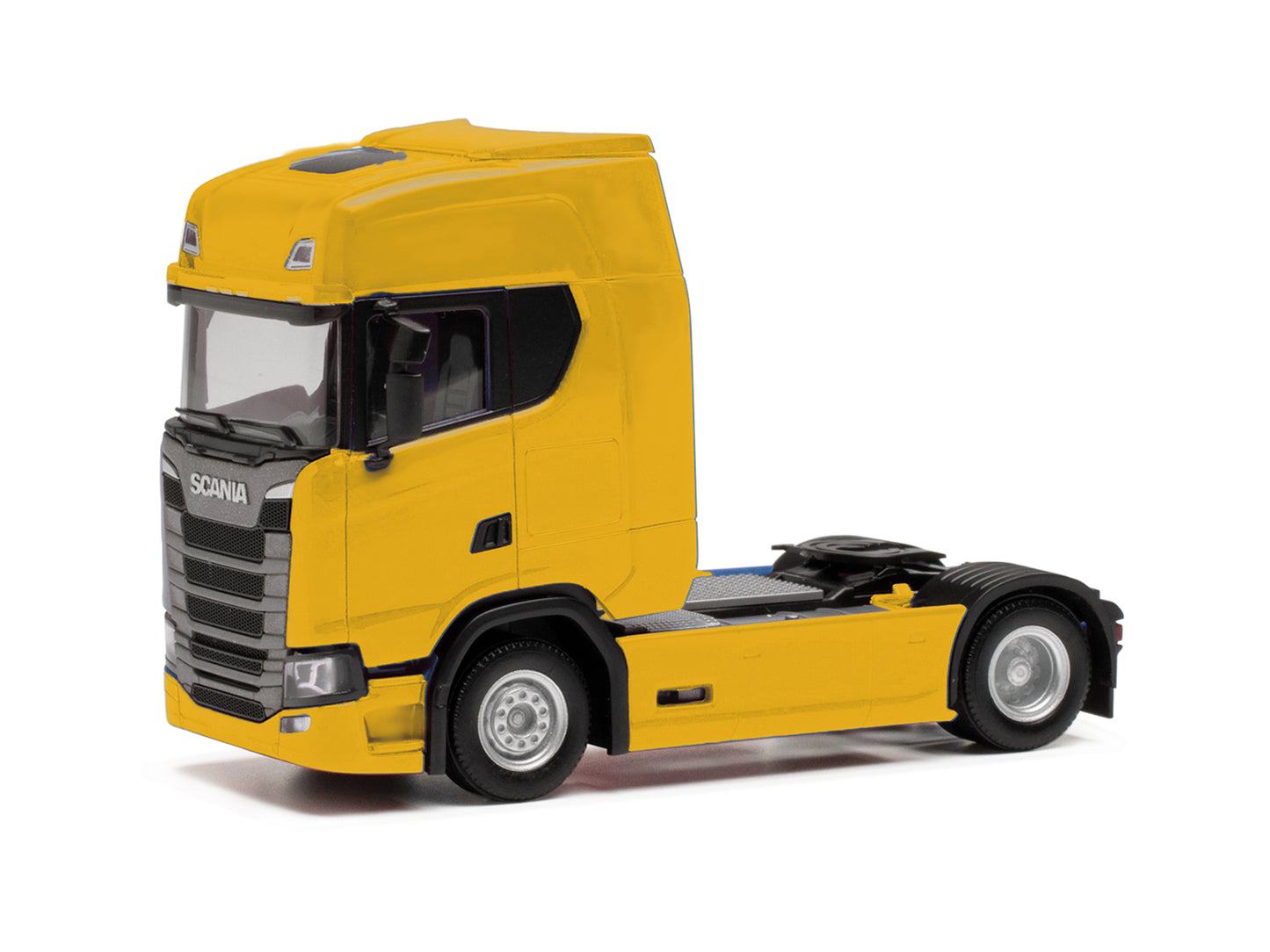 Herpa Scania CS 20 HD Rigid Tractor Unit Broom Yellow HA306768-005 HO Gauge