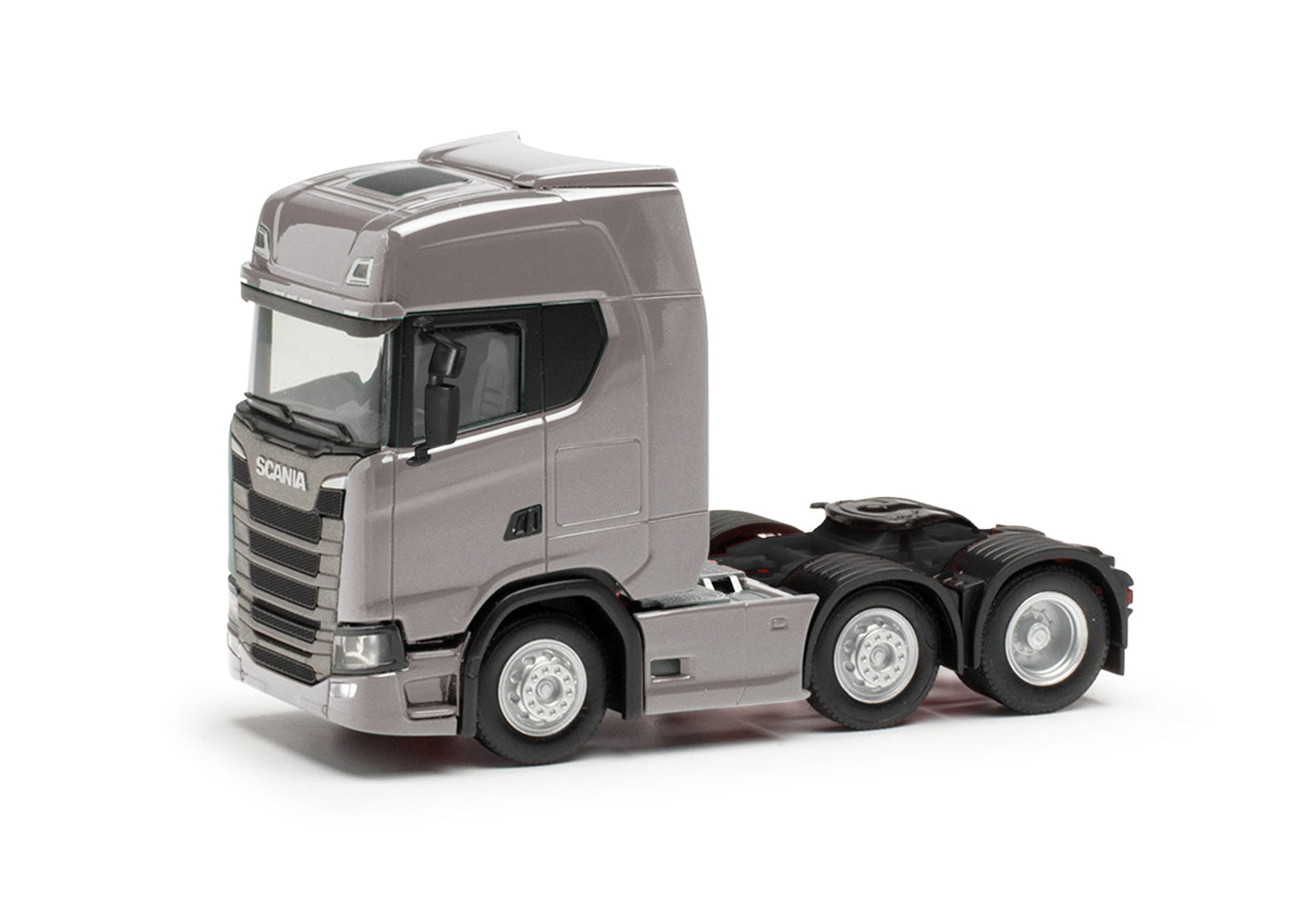 Herpa 307543-004 Scania CS 20 HD 6x2 Tractor Unit Grey HO Gauge