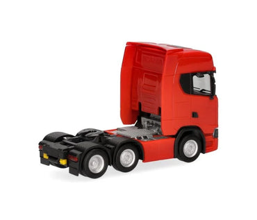 Herpa Scania CS 20 HD 3 Axle 6x3 Rigid Tractor Red HA307543-005 HO Gauge