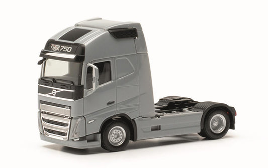Herpa Volvo FH 16 GI. XL 2020 2 Axle Tractor Unit Silver Grey HO HA313353-003