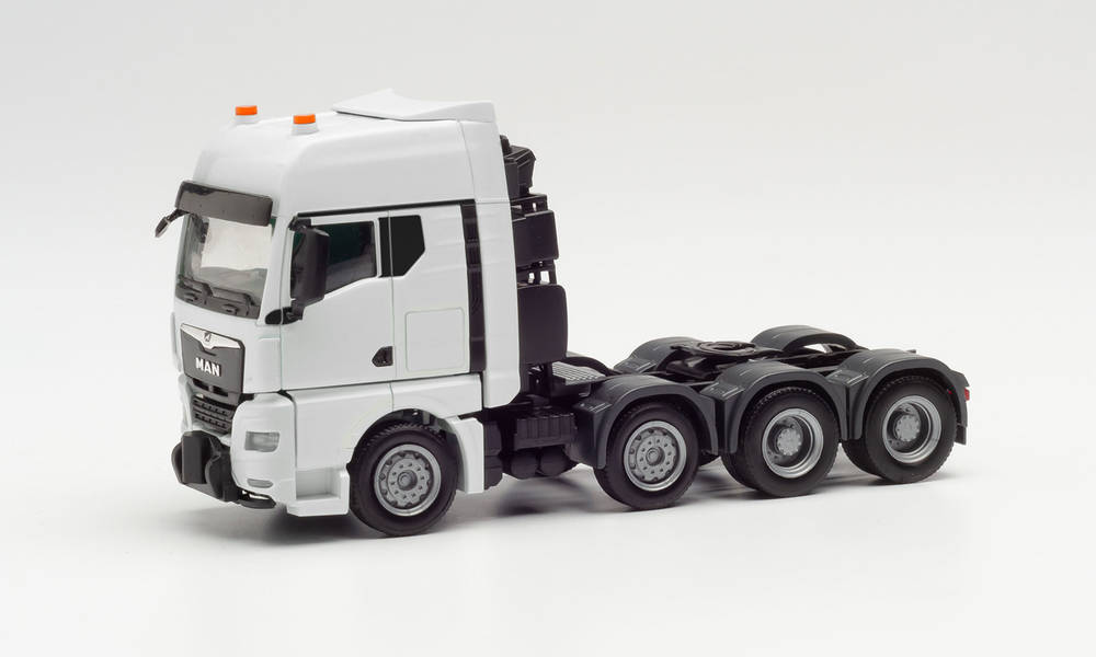 Herpa 313513 MAN TGX GX Heavy Duty Tractor Unit White HO