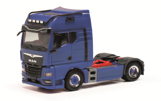 Herpa MAN TGX GX 2 Axle Tractor Unit Blue HO Gauge HA313711-003
