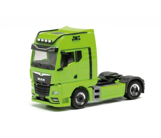 Herpa MAN TGX GX 2 Axle Rigid Tractor Green HA313711-004 HO Gauge