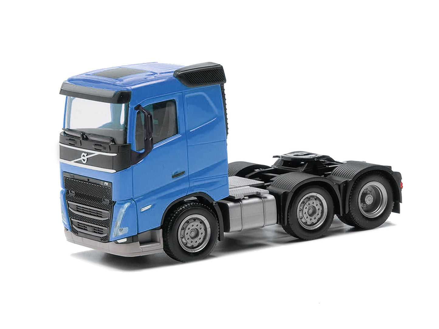Herpa Volvo FH 3 Axle 6x2 Flat Roof Rigid Tractor Unit Sky Blue HA313735-003