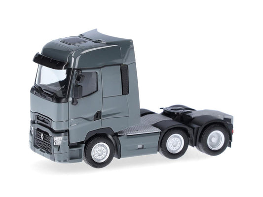 Herpa Renault T Facelift 3 Axle Rigid Tractor Grey HA315104-004 HO Gauge