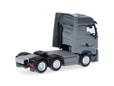 Herpa Renault T Facelift 3 Axle Rigid Tractor Grey HA315104-004 HO Gauge