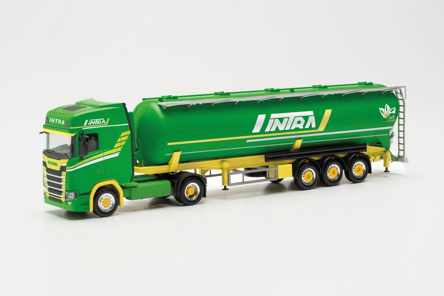 Herpa Scania CS20 HD Bulk Semitrailer Intra HA316057 HO Gauge