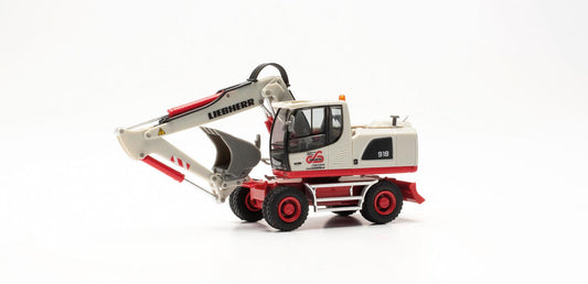 Herpa Liebherr A 918 Wheeled Excavator Schlenter Aachen HA316491 HO Gauge