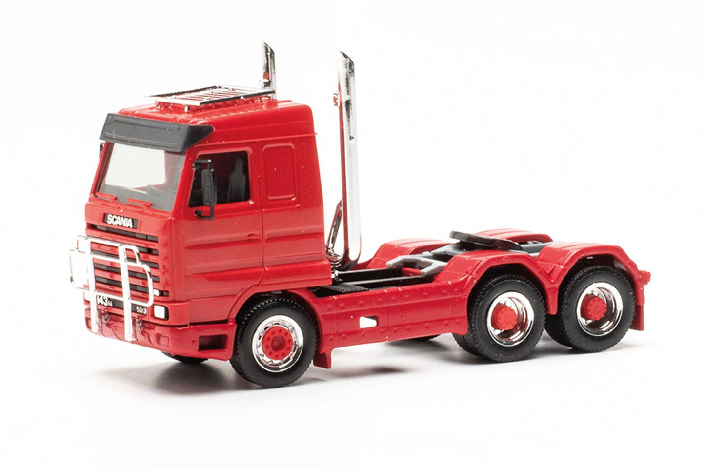 Herpa Scania 143 Rigid Tractor Unit Red HO Gauge HA316743